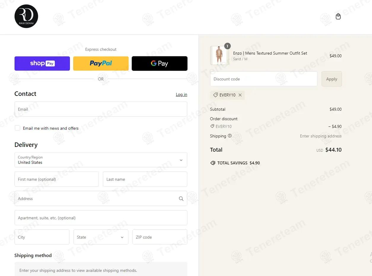 Raw Denim UK coupon code: 10% off with EVERY10. Tested and valid as 1 year ago.