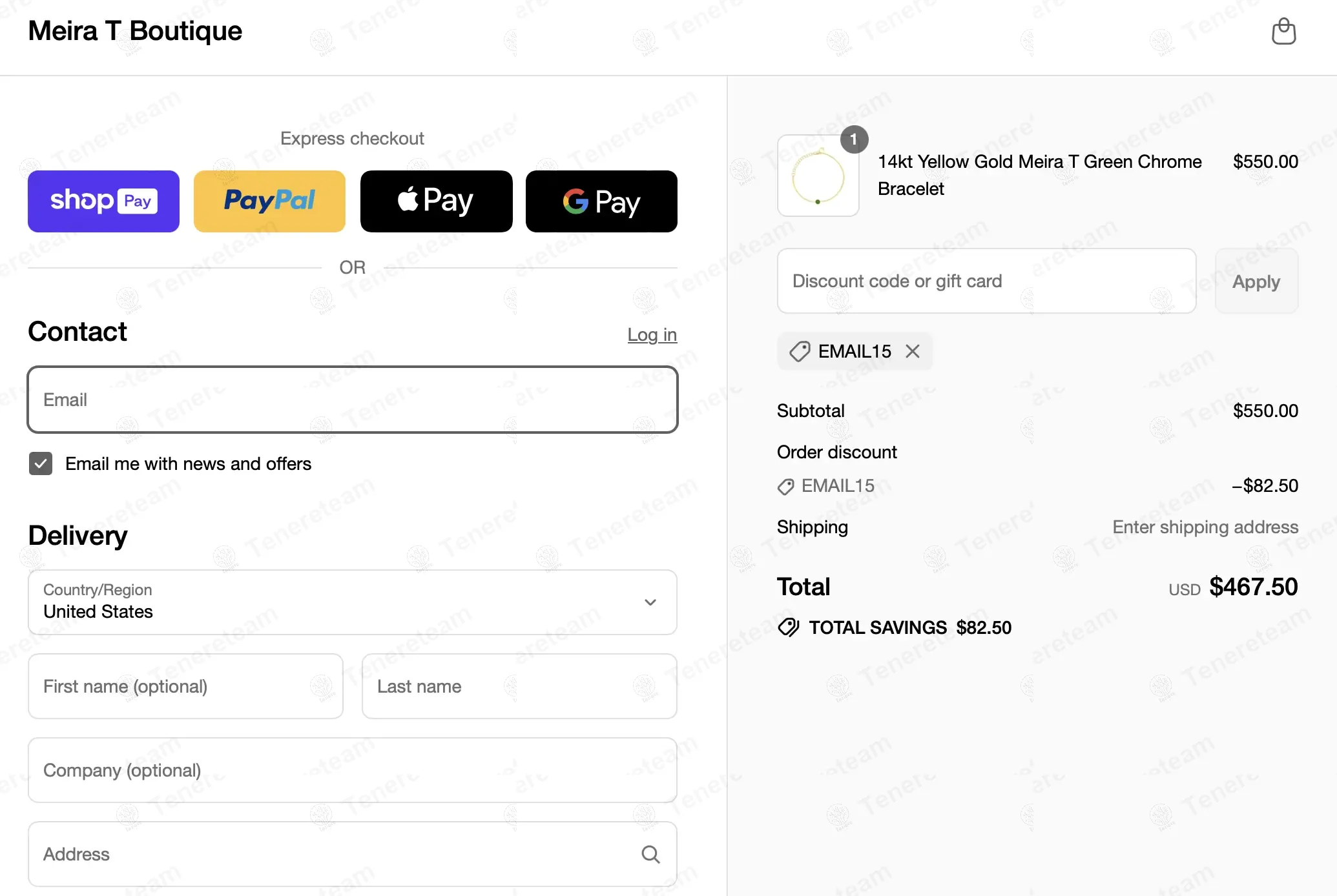 Meiratdesigns coupon code: 15% off with EMAIL15. Tested and valid as 11 months ago.