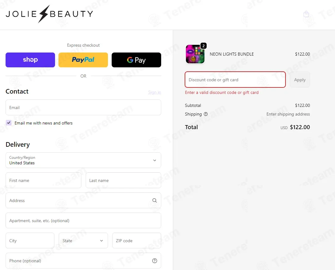 Jolie Beauty coupon code: 15% off with WAKEMEUP. Tested and valid as 6 months ago.