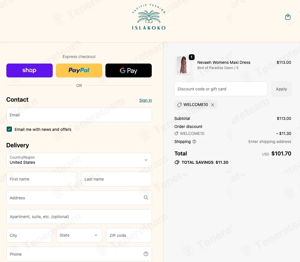 Is La Koko NZ coupon code: 10% off with WELCOME10. Tested and valid as 3 months ago.