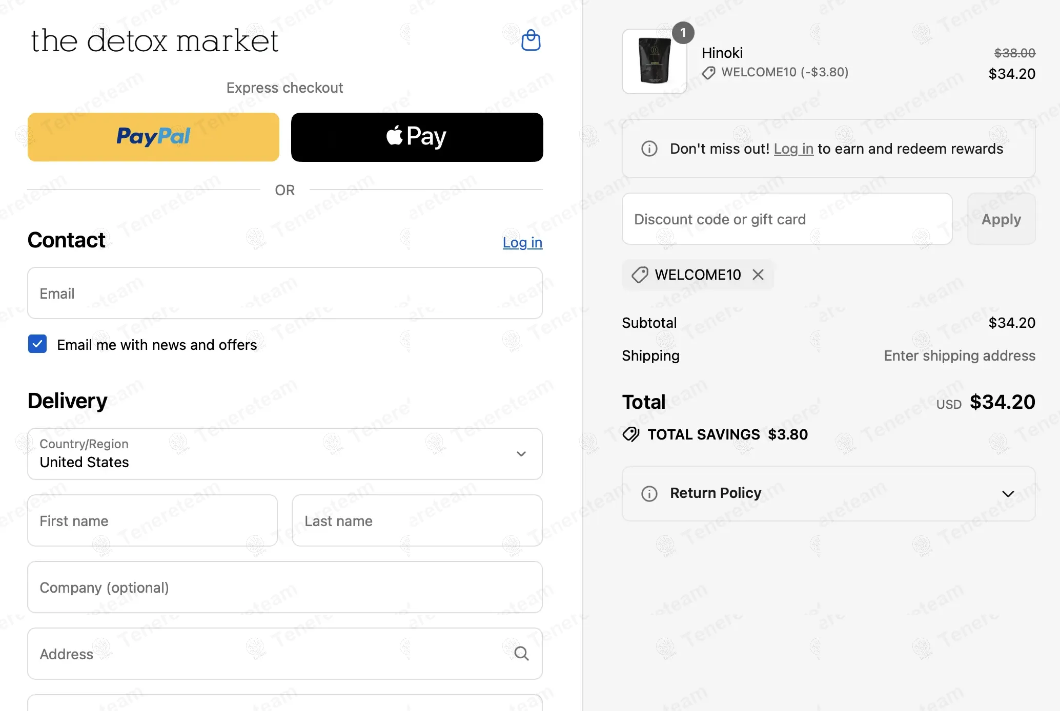 Thedetoxmarket.ca coupon code: 10% off with WELCOME10. Tested and valid as 1 year ago.