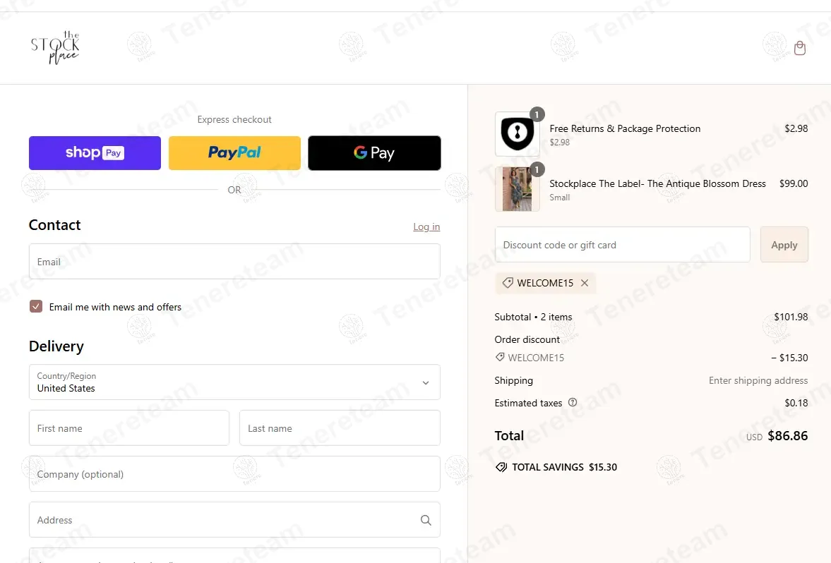The Stockplace coupon code: 15% off with WELCOME15. Tested and valid as 1 year ago.