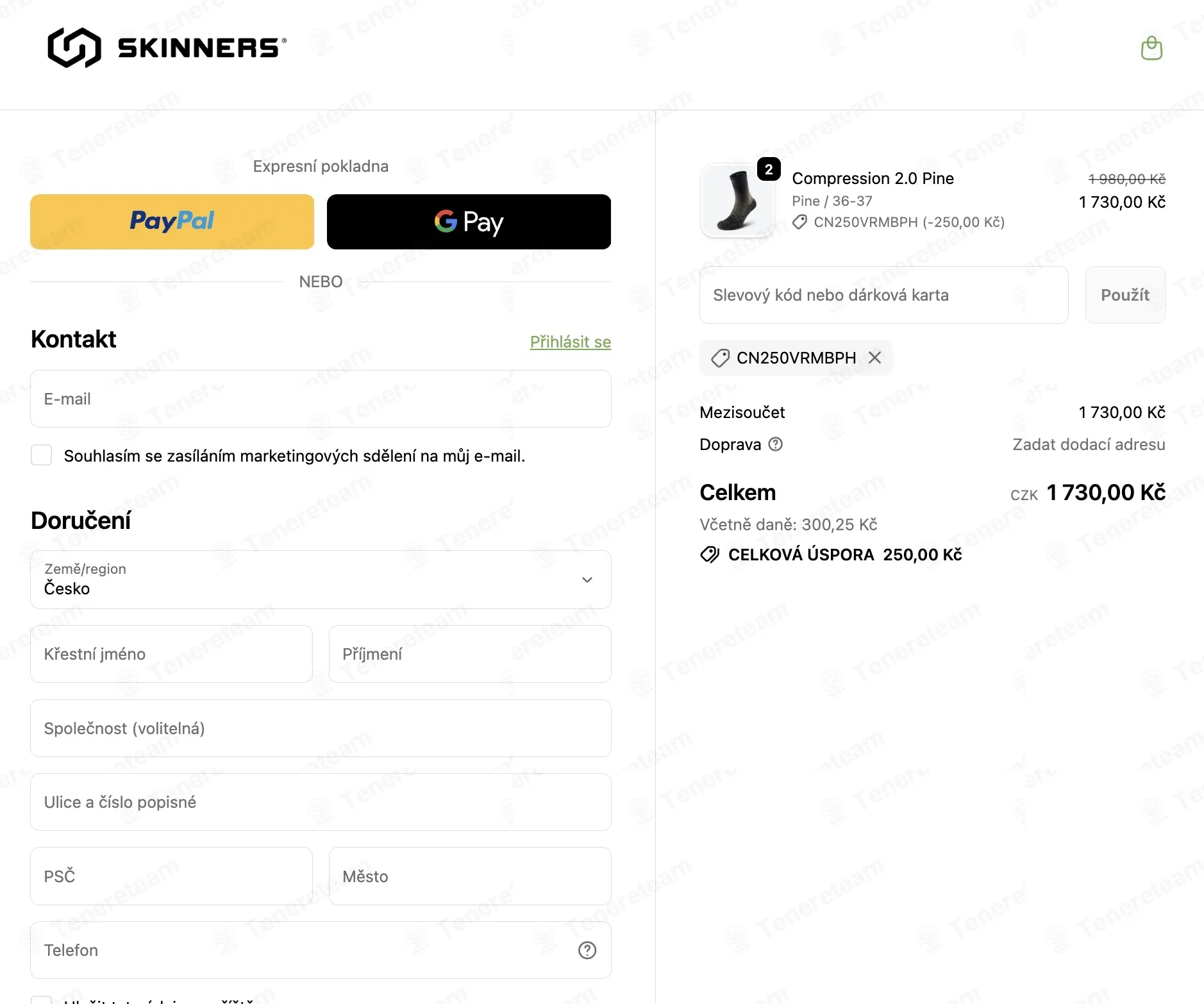 Skinners CZ coupon code: $250 off with CN250VRMBPH. Tested and valid as 5 months ago.