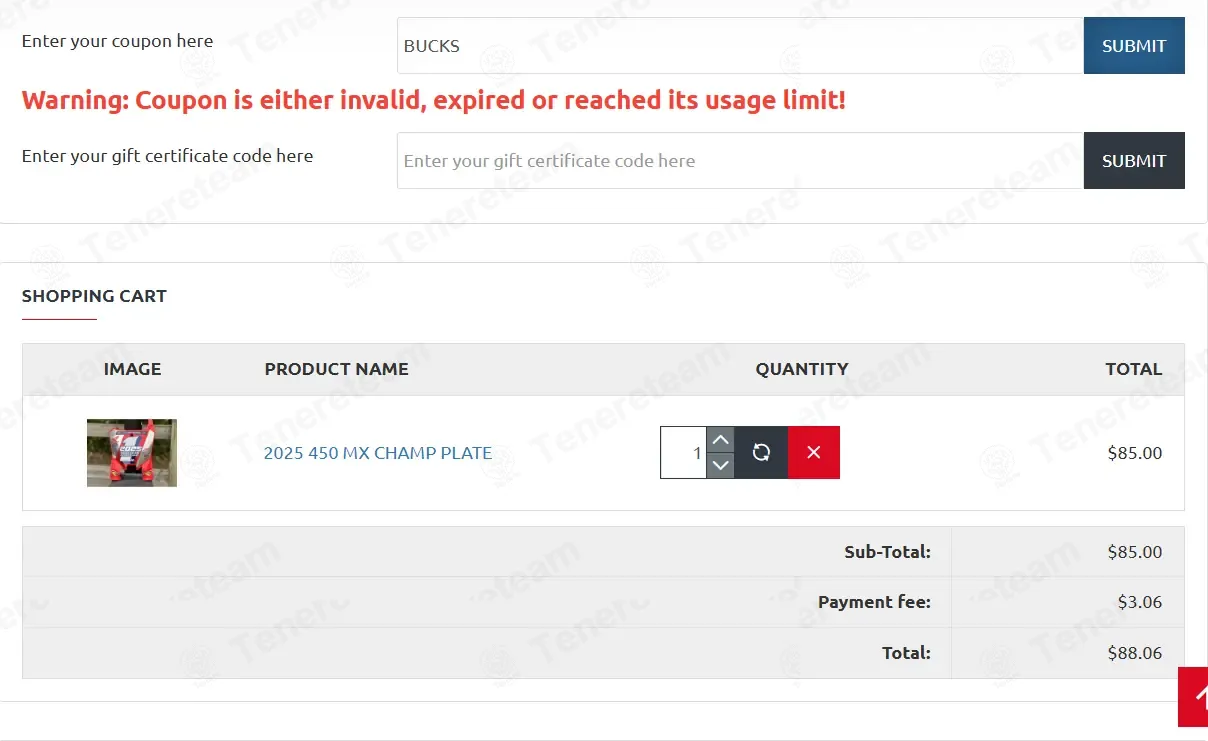 Throttle Jockey coupon code: 25% off with BUCKS. Tested and valid as 1 month ago.