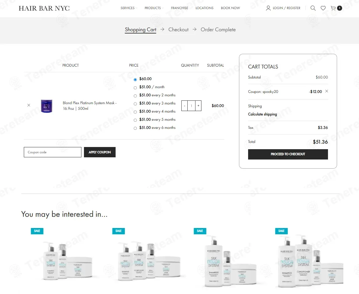 Hair Bar Nyc coupon code: 20% off with spooky20. Tested and valid as 7 months ago.