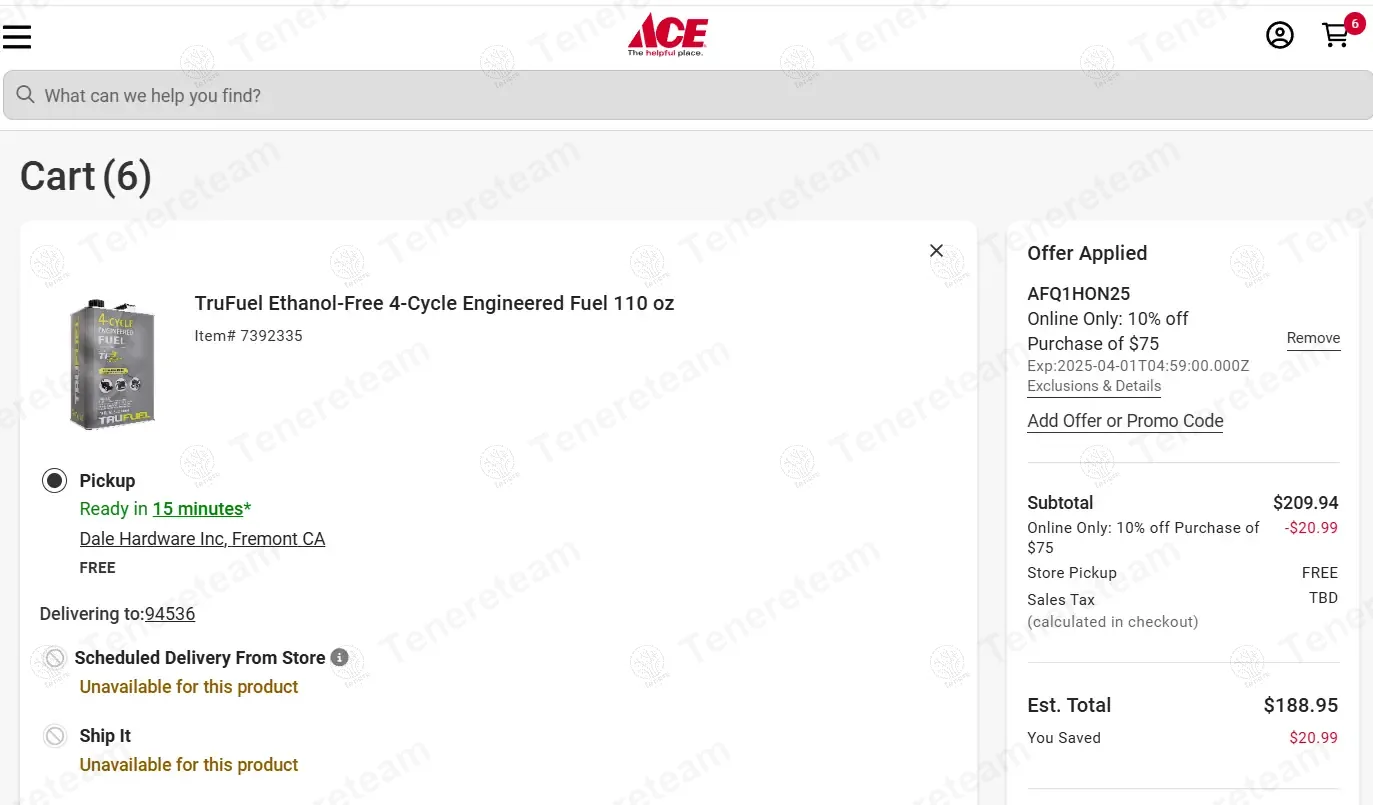 Dale Hardware coupon code: 10% off with AFQ1HON25. Tested and valid as 9 months ago.