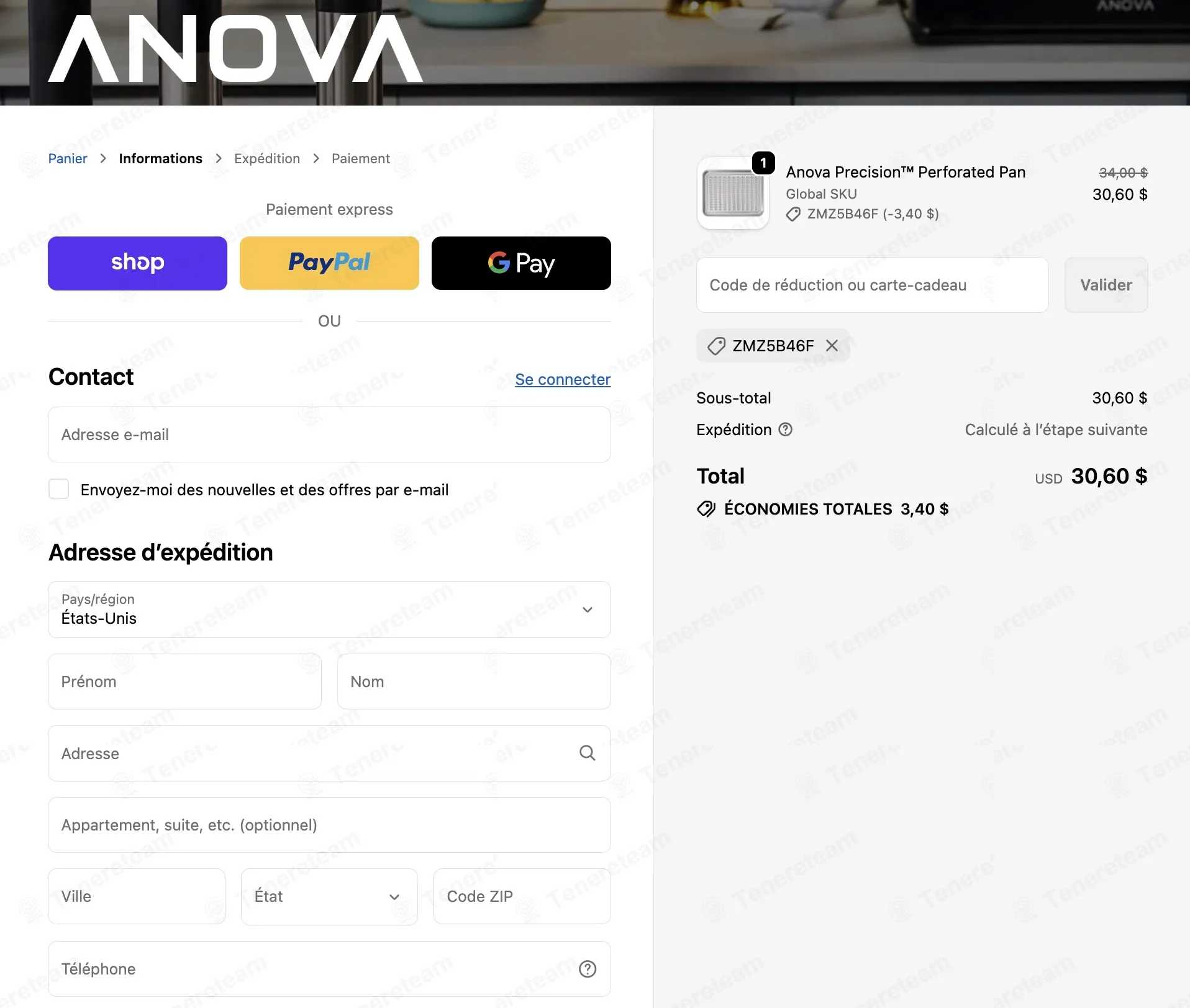 Anovaculinary.com coupon code: 10% off with ZMZ5B46F. Tested and valid as 1 month ago.