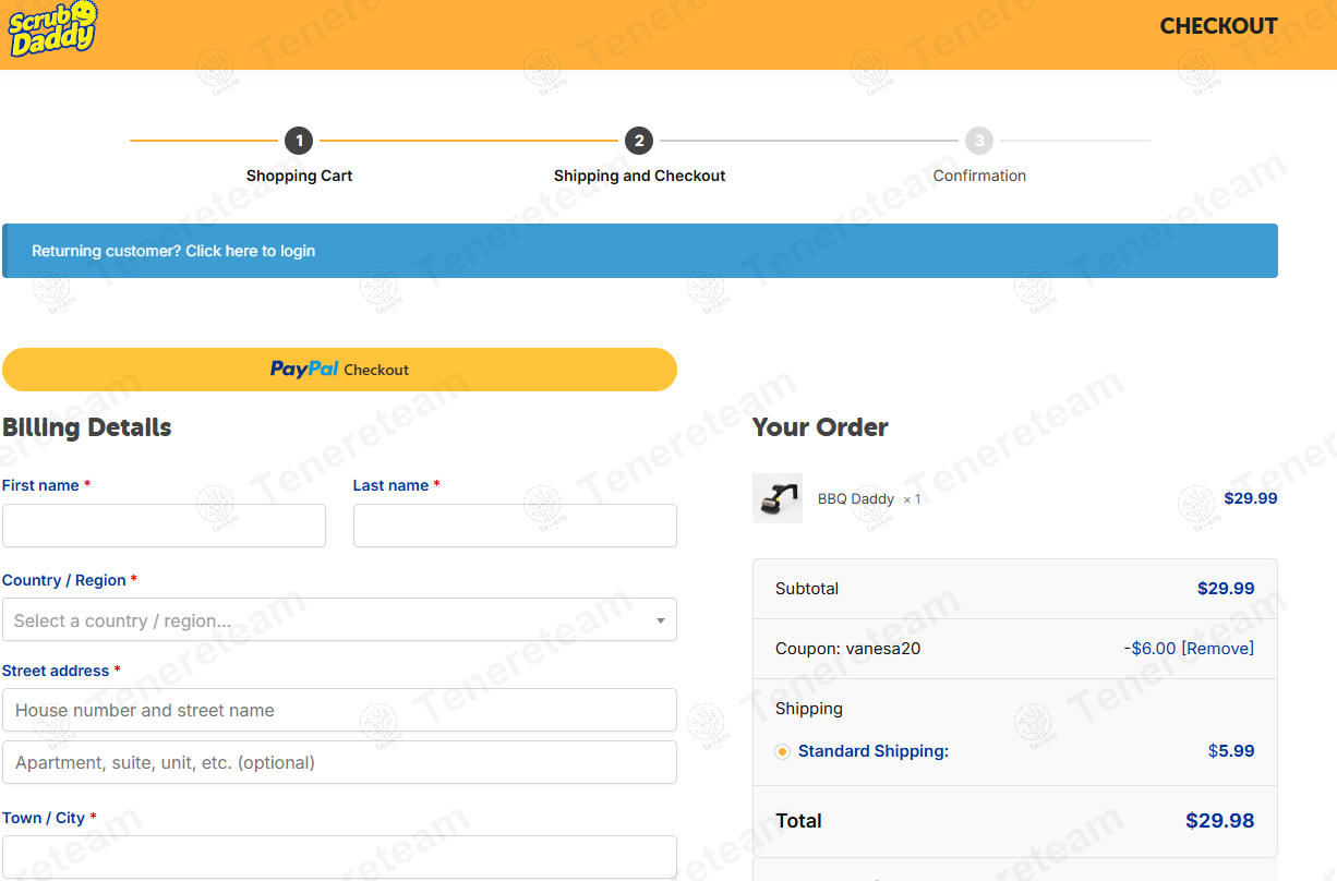 Scrub Daddy Smile Shop coupon code: 20% off with VANESA20. Tested and valid as 9 months ago.