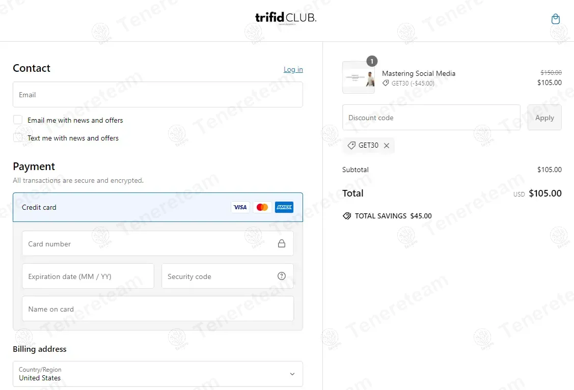 Trifid Club coupon code: 30% off with GET30. Tested and valid as 1 year ago.