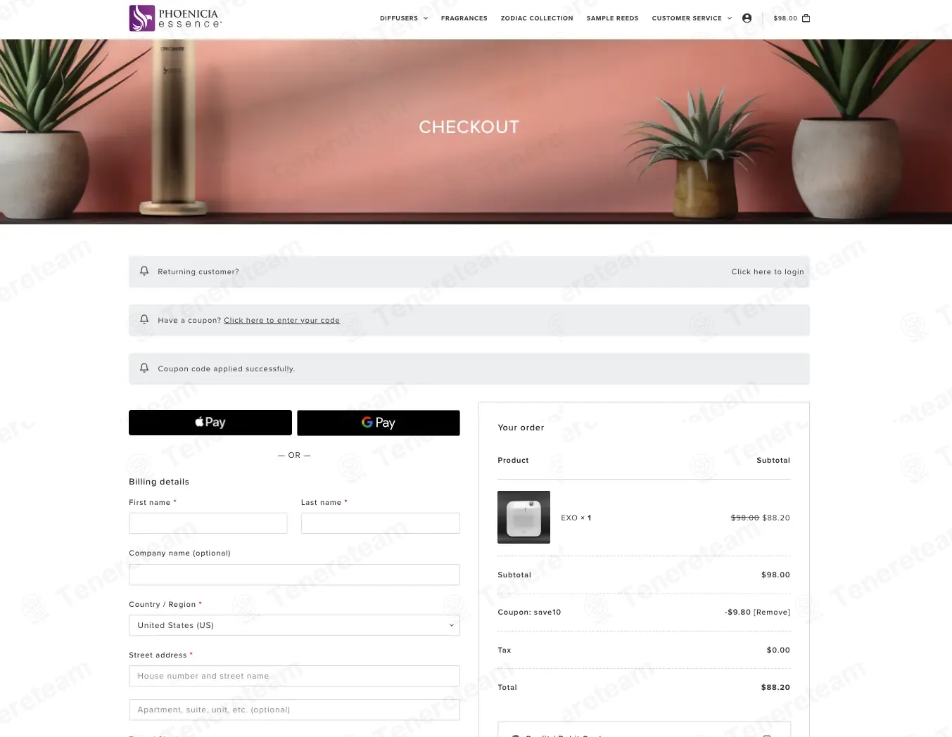 Phoenicia Essence coupon code: 10% off with SAVE10. Tested and valid as 1 month ago.