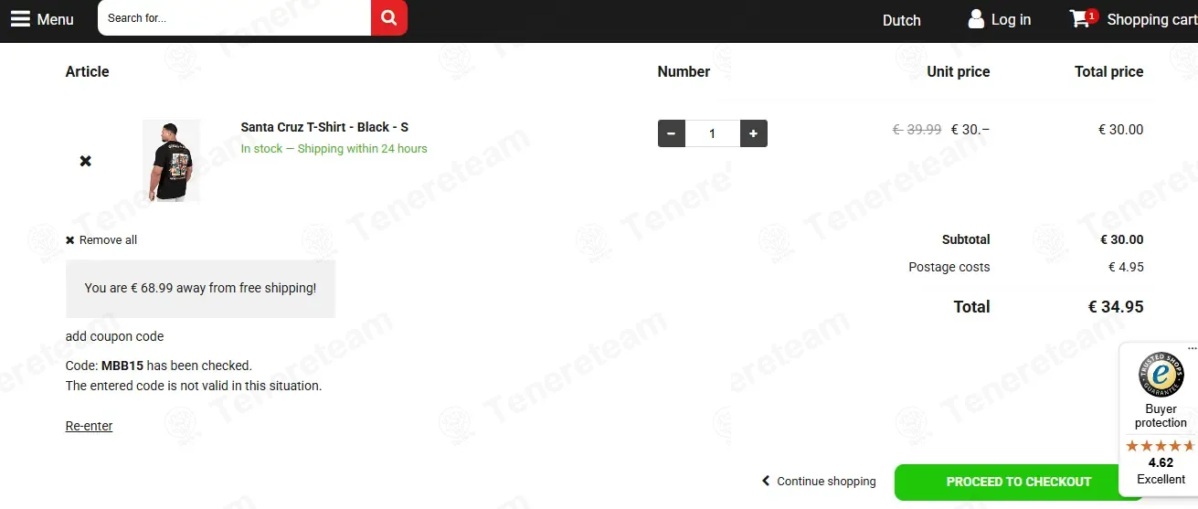 Gorilla Wear coupon code: 15% off with MBB15. Tested and valid as 2 months ago.