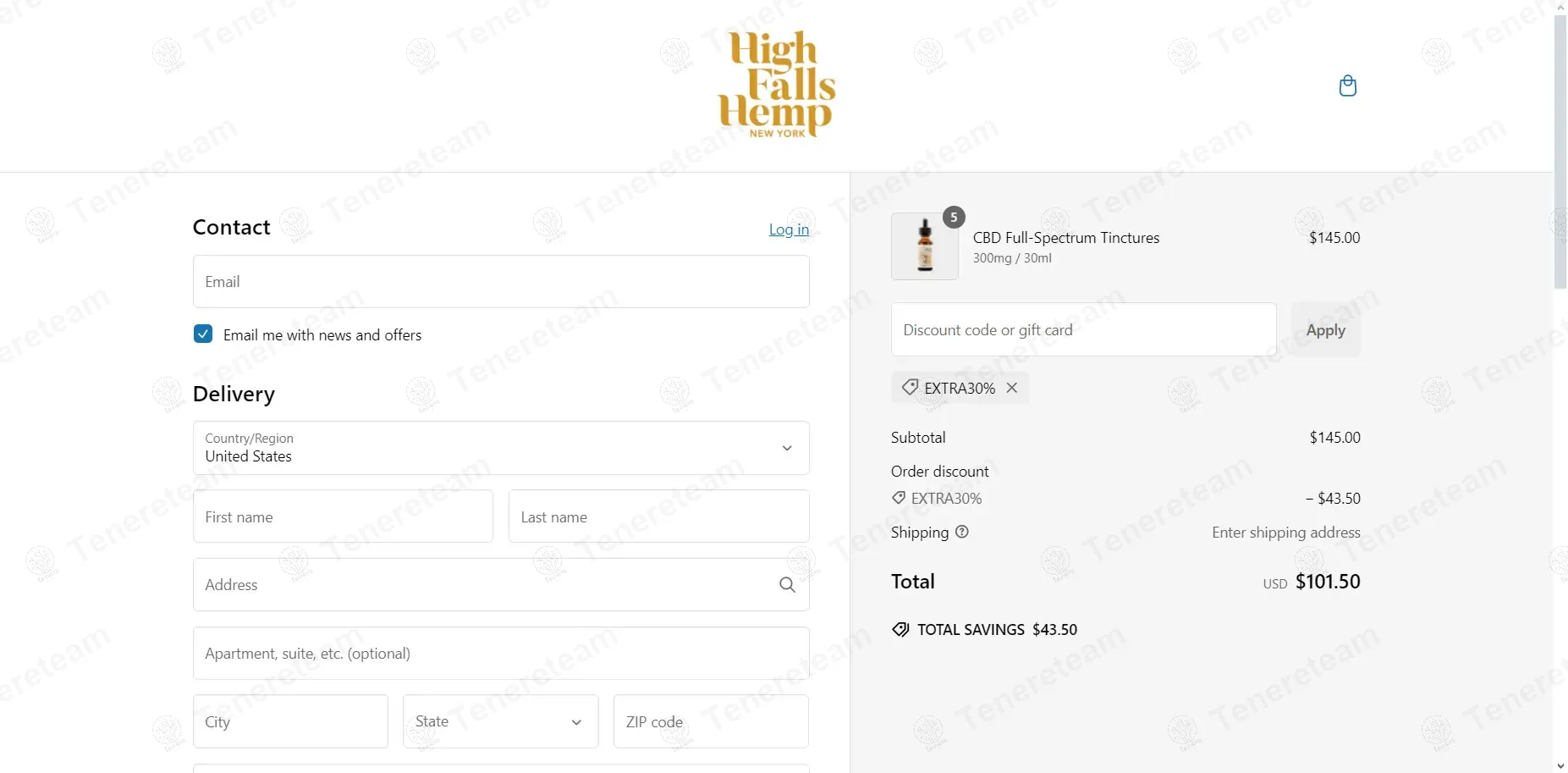 High Falls Hemp NY coupon code: 30% off with EXTRA30%. Tested and valid as 5 days ago.