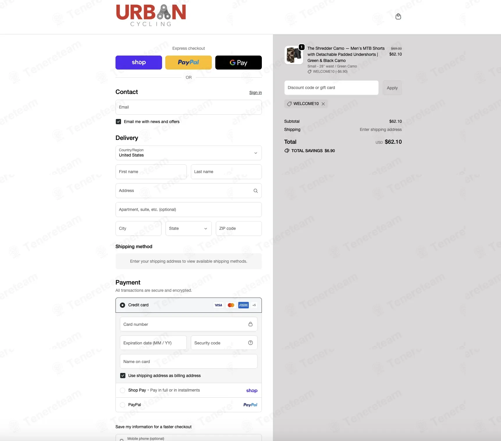 Urban Cycling coupon code: 10% off with WELCOME10. Tested and valid as 1 month ago.