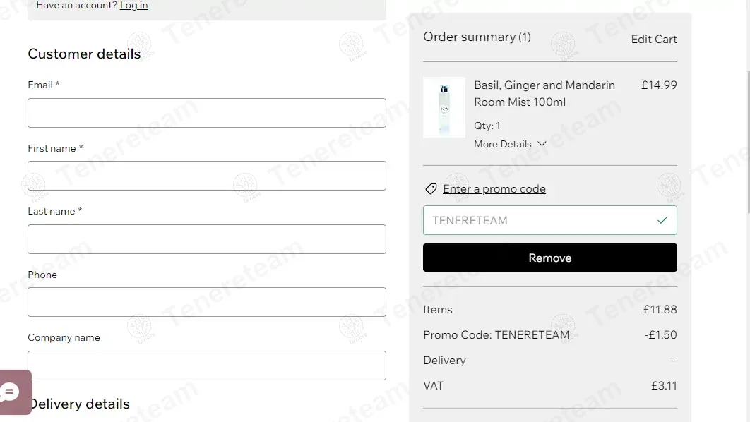 Flower and Spice coupon code: 10% off with TENERETEAM. Tested and valid as 1 year ago.