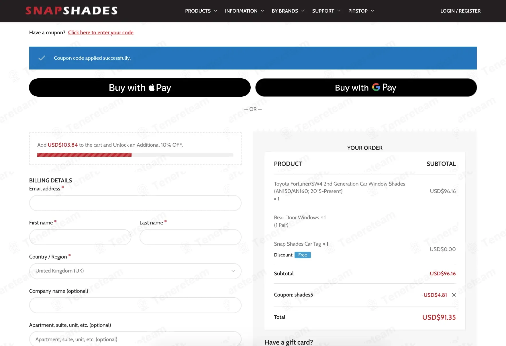 Snap Shades coupon code: 5% off with SHADES5. Tested and valid as 7 months ago.
