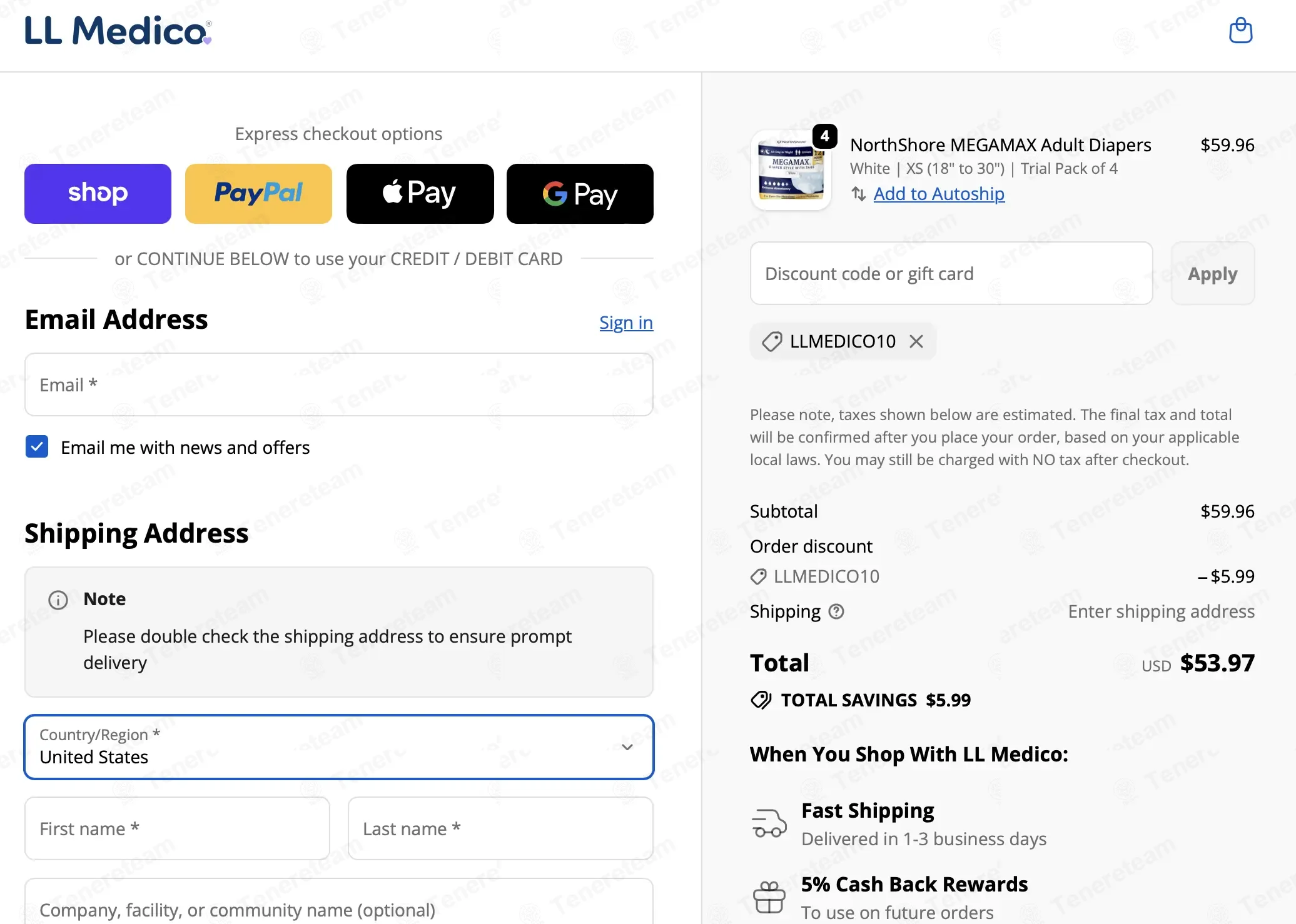 LL Medico coupon code: 10% off with LLMEDICO10. Tested and valid as 2 months ago.