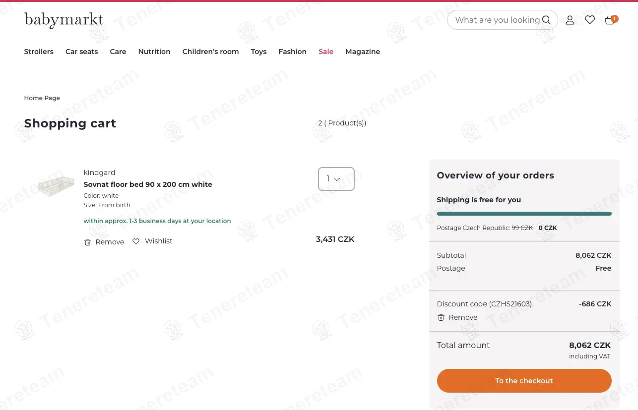 Pinkorblue CZ coupon code: 20% off with CZHS21603. Tested and valid as 1 year ago.