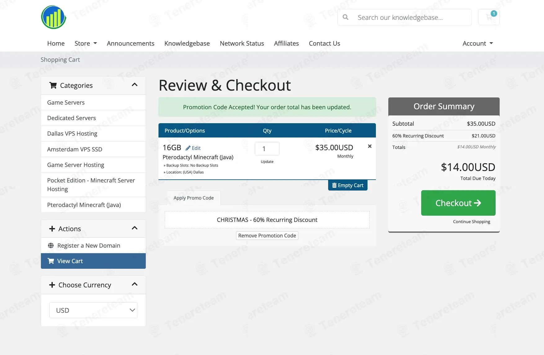 The Minecraft Hosting coupon code: 60% off with CHRISTMAS. Tested and valid as 3 weeks ago.