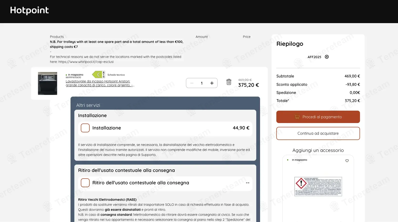 Hotpoint IT coupon code: 20% off with AFF2025. Tested and valid as 9 months ago.