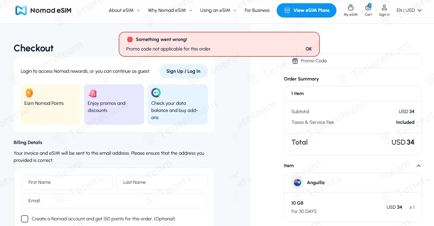 Nomad App coupon code: $3 off with TRAVELDEALZ. Tested and valid as 2 months ago.