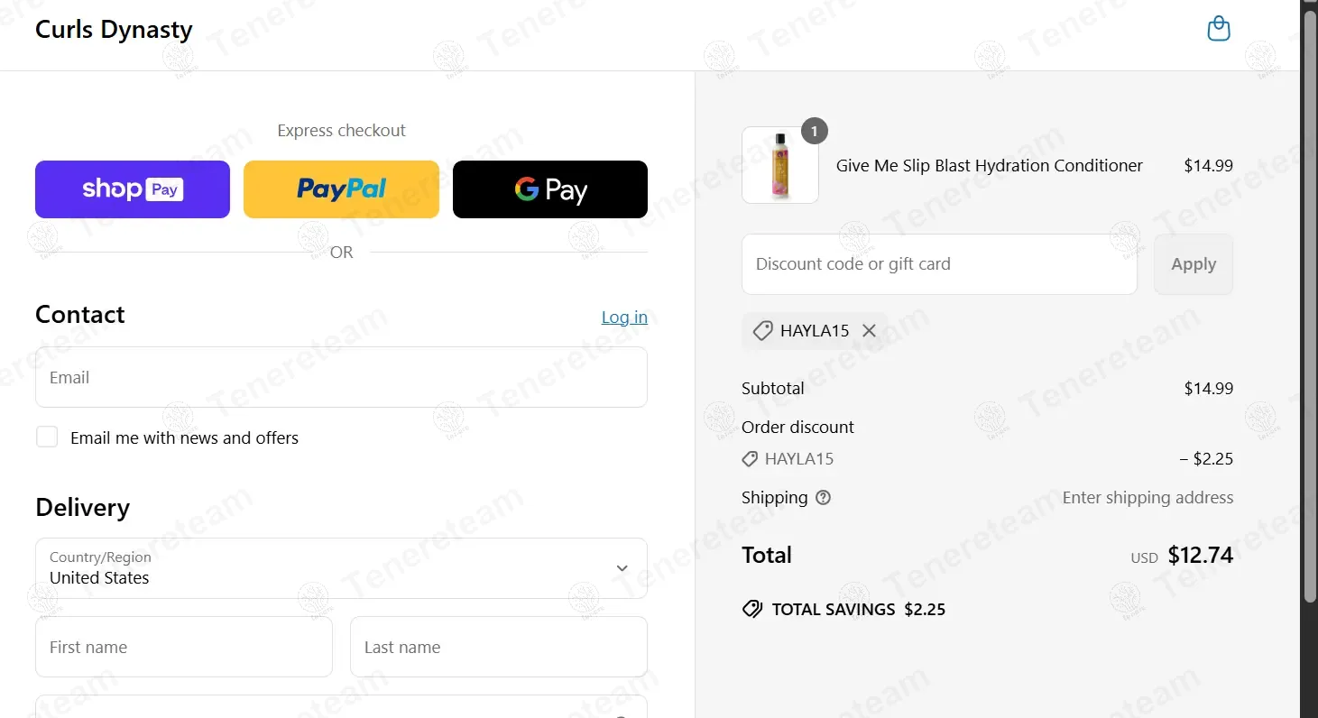Curls Dynasty coupon code: 15% off with HAYLA15. Tested and valid as 1 year ago.