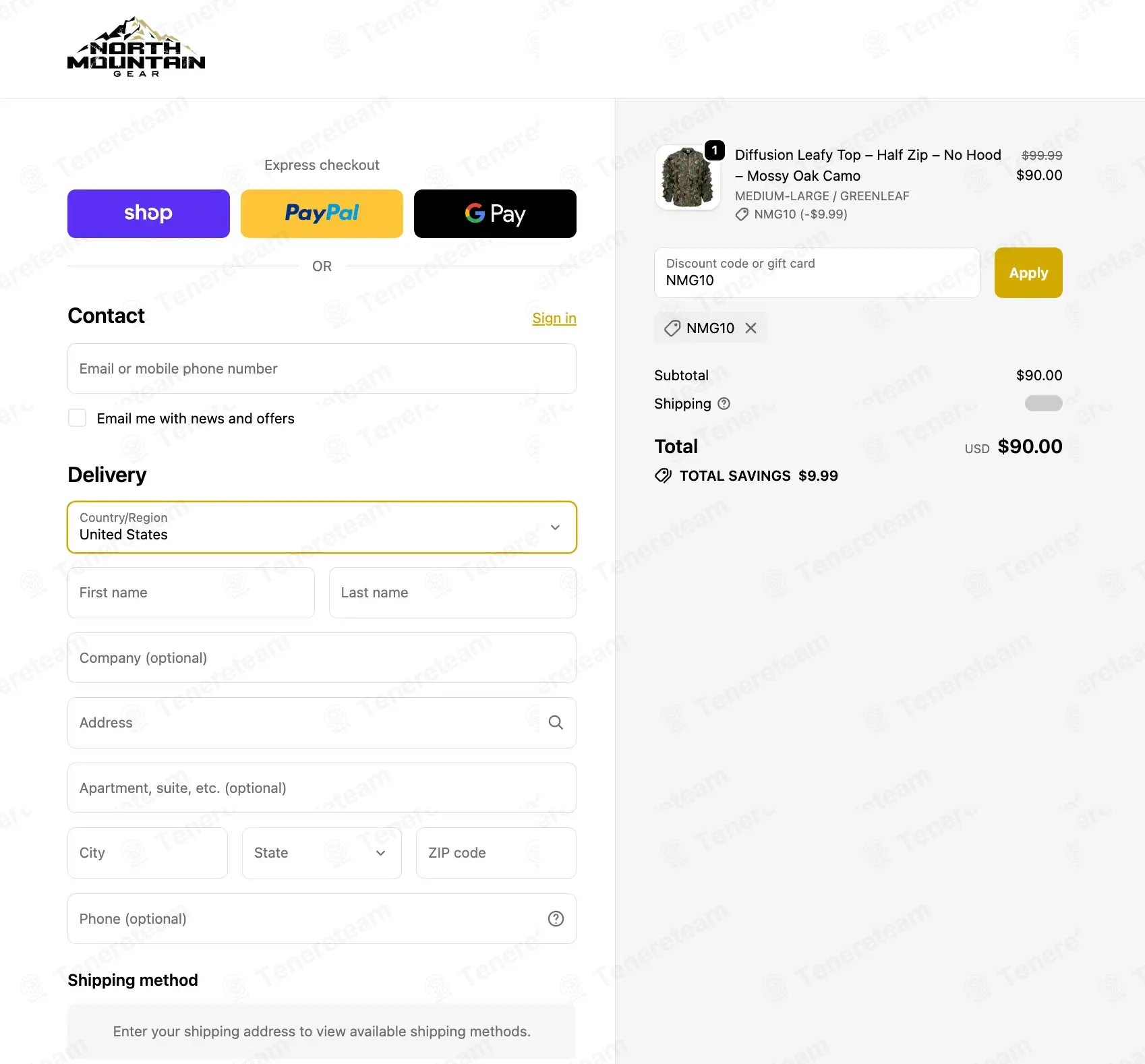 North Mountain Gear coupon code: 10% off with NMG10. Tested and valid as 2 weeks ago.