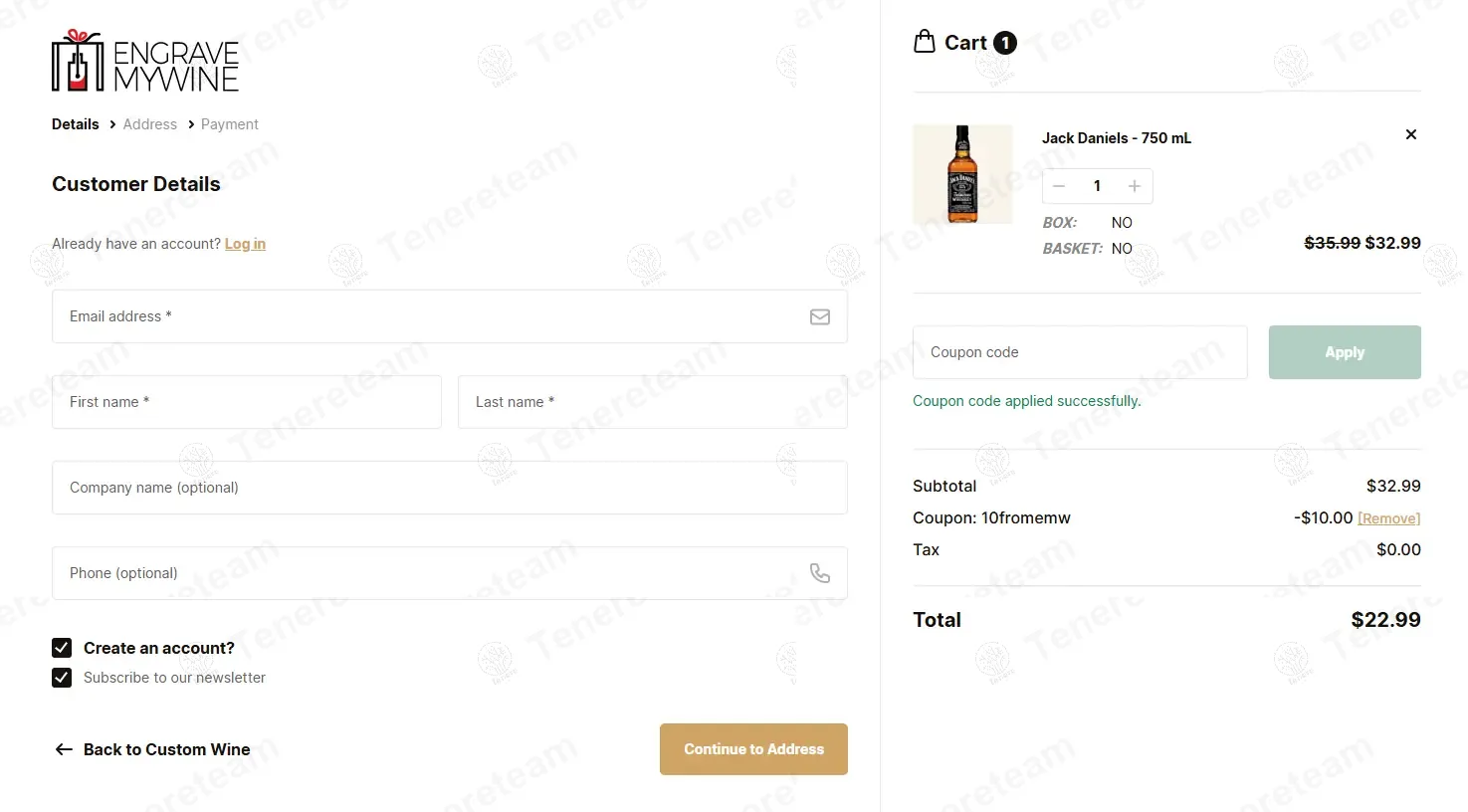 Engrave My Wine coupon code: $10 off with 10fromEMW. Tested and valid as 9 months ago.