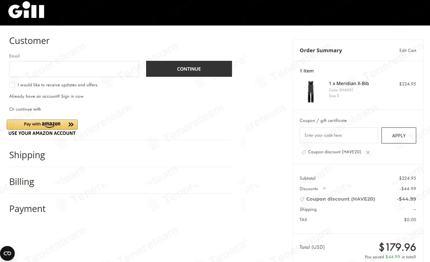 Gill Marine UK coupon code: 20% off with HAVE20. Tested and valid as 2 weeks ago.
