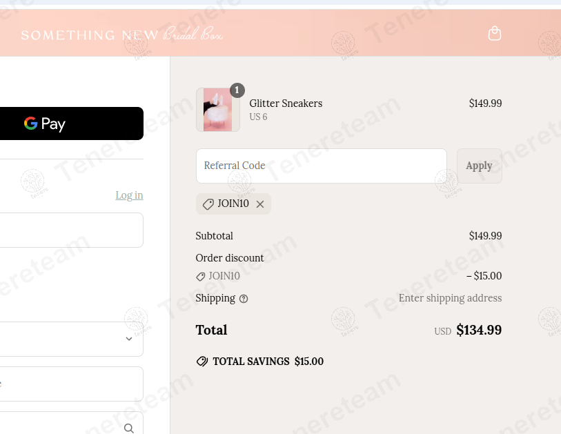 Something New Bridal Box coupon code: 10% off with JOIN10. Tested and valid as 1 year ago.
