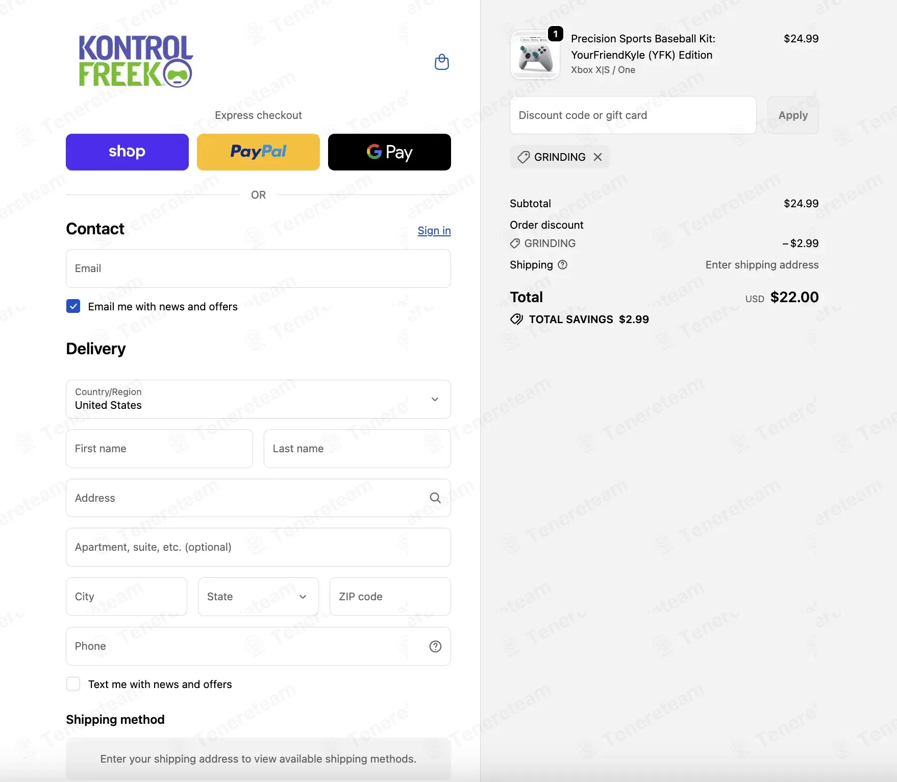 Kontrolfreek.com coupon code: 12% off with GRINDING. Tested and valid as 1 week ago.