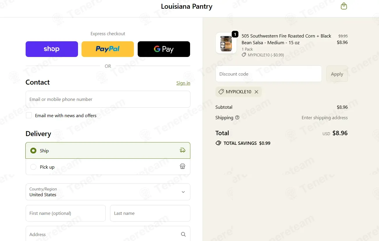 Louisiana Pantry coupon code: 10% off with MYPICKLE10. Tested and valid as 9 months ago.