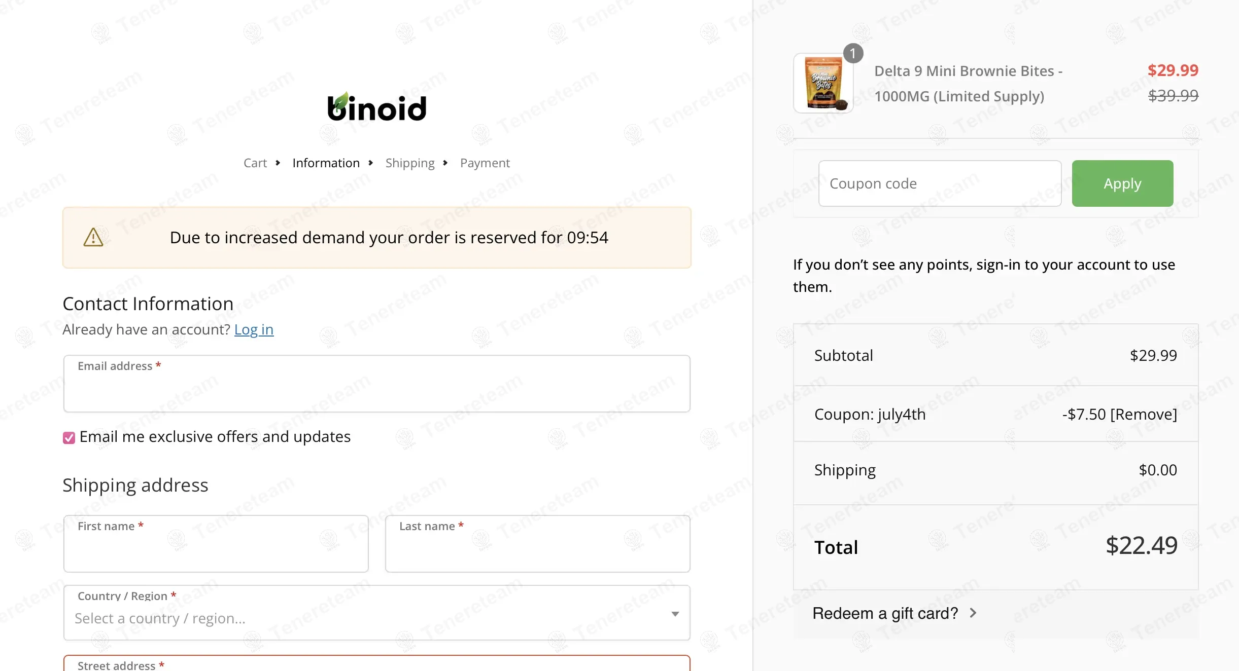 Binoid coupon code: 25% off with JULY4TH. Tested and valid as 1 year ago.