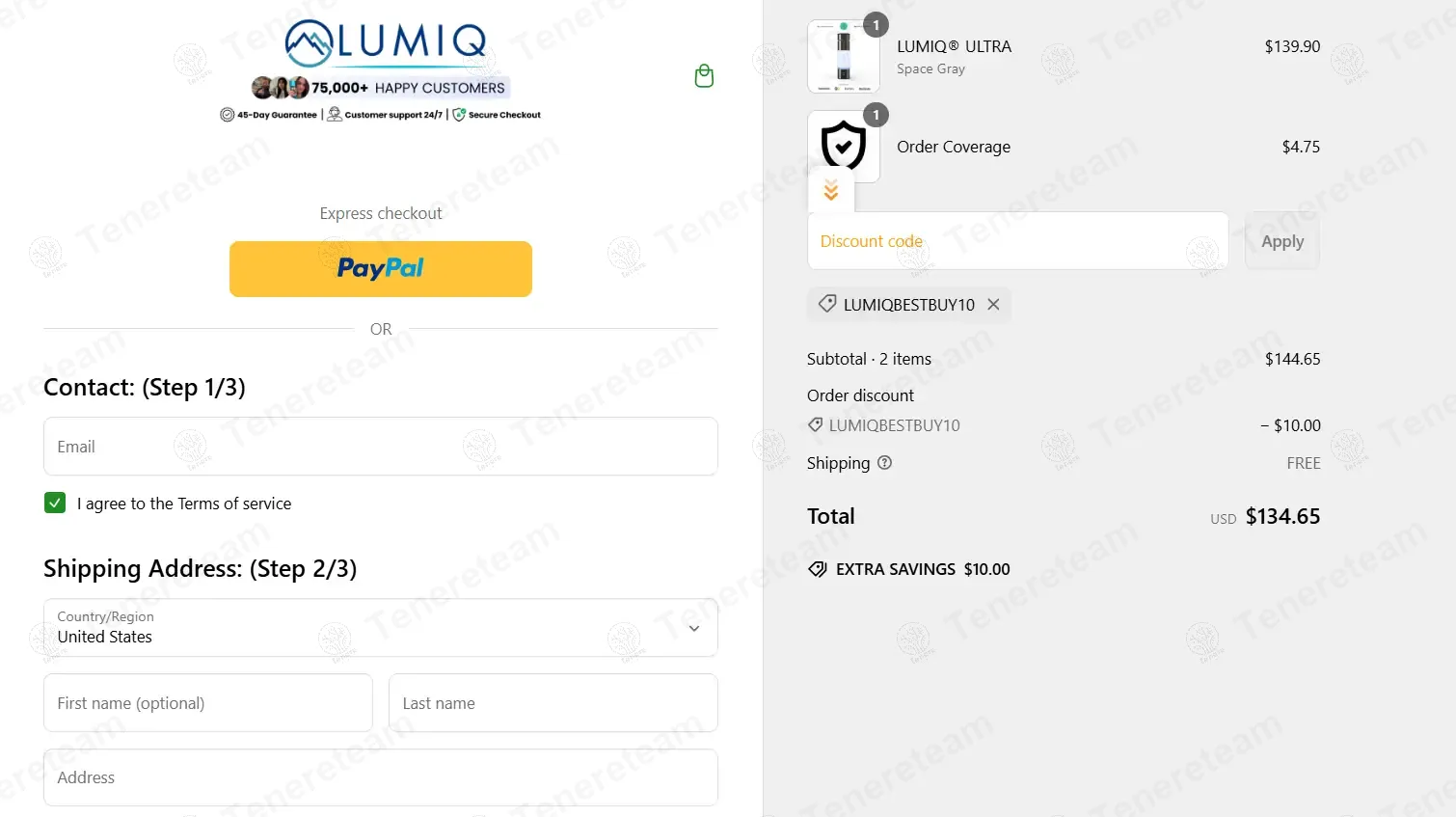 Lumi Q Bottle coupon code: $10 off with LUMIQBESTBUY10. Tested and valid as 1 year ago.