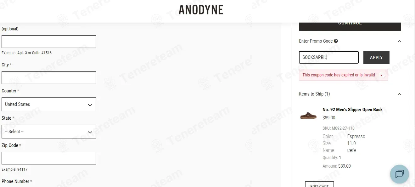 Anodyne Shoes coupon code: Sale off with SOCKSAPRIL. Tested and valid as 2 months ago.