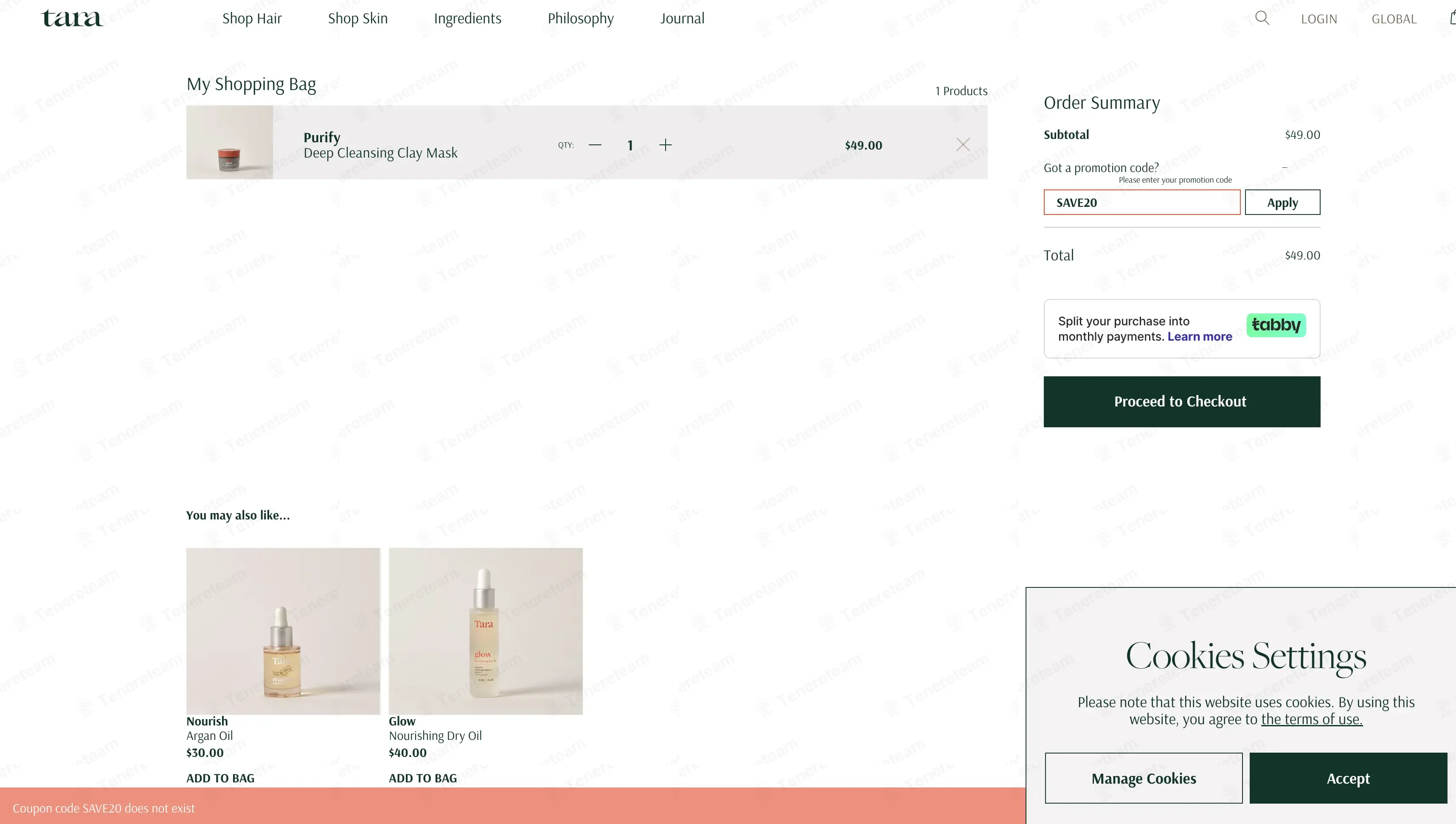 70% OFF Tara Coupon Codes - October 2026 Promo Codes