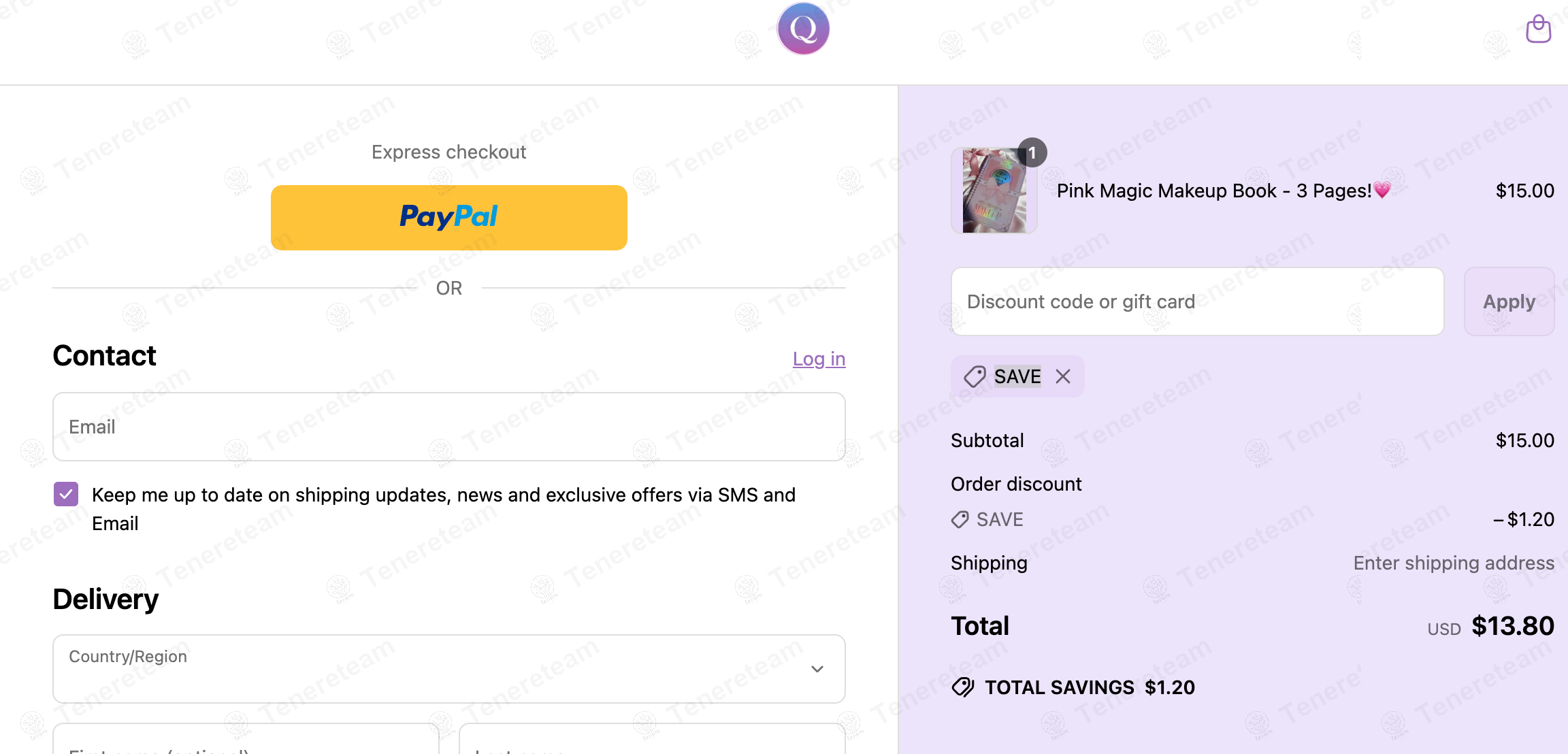 QingBeautyshop coupon code: 8% off with SAVE. Tested and valid as 1 year ago.