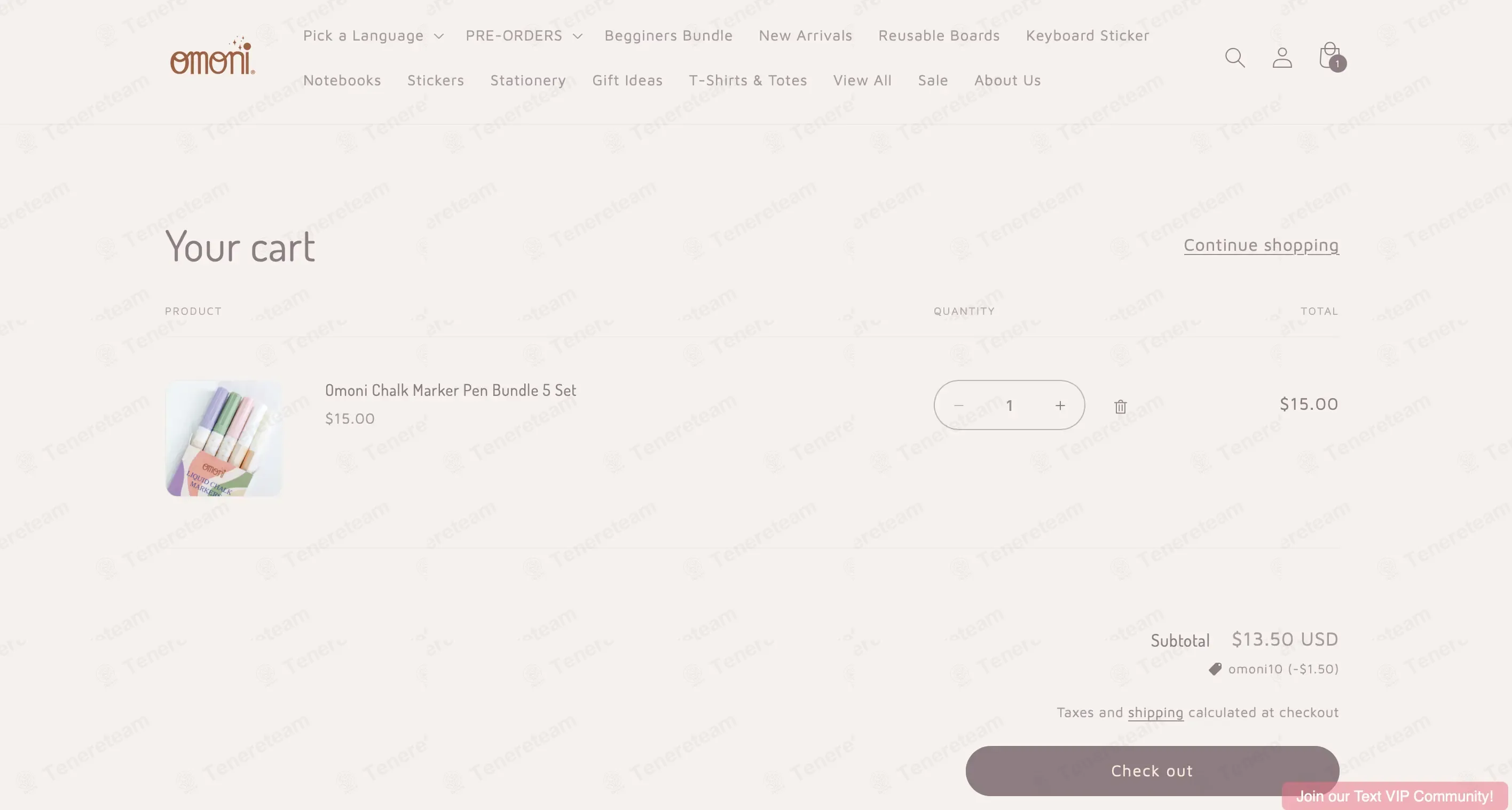 Omoni Designs coupon code: 10% off with OMONI10. Tested and valid as 2 months ago.