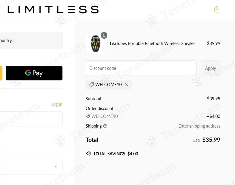 Limitless Innovations coupon code: 10% off with WELCOME10. Tested and valid as 1 year ago.