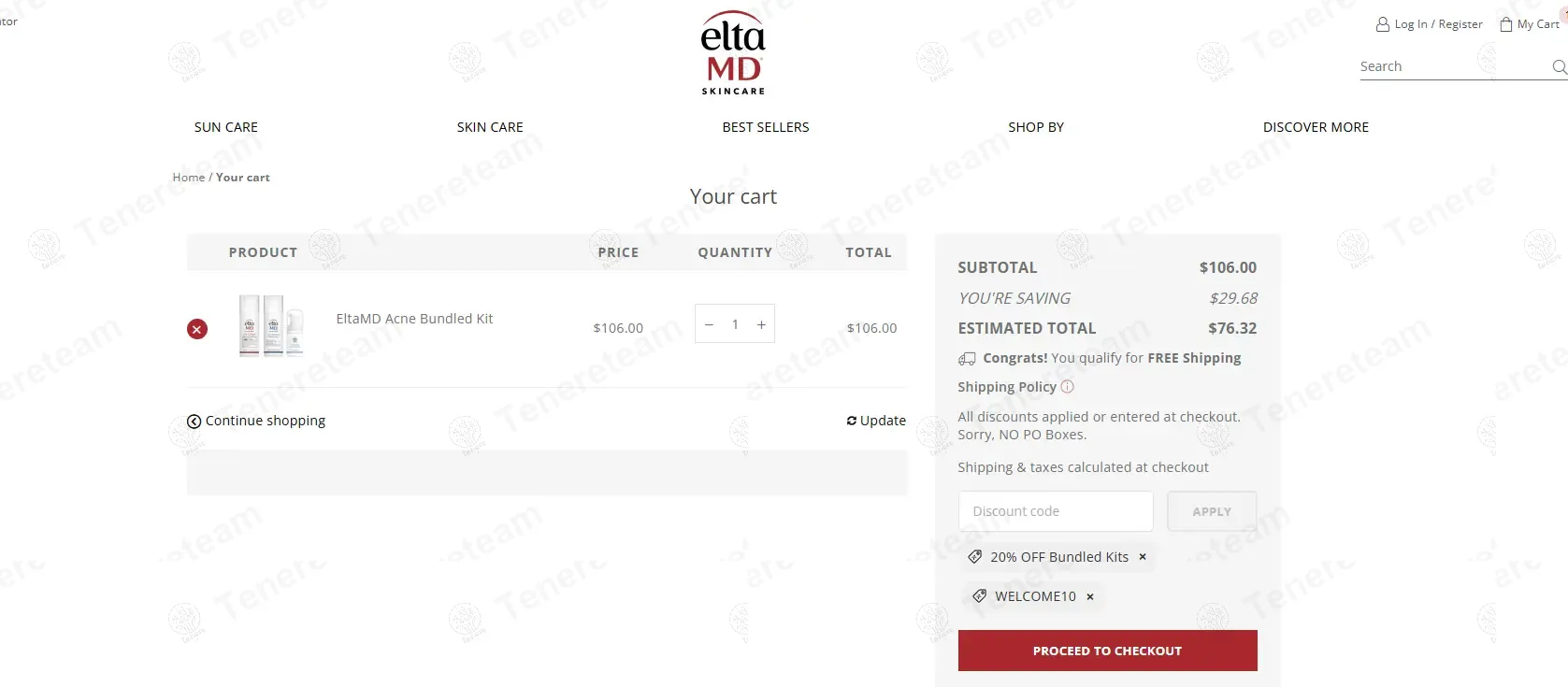 Eltamd coupon code: 10% off with WELCOME10. Tested and valid as 9 months ago.