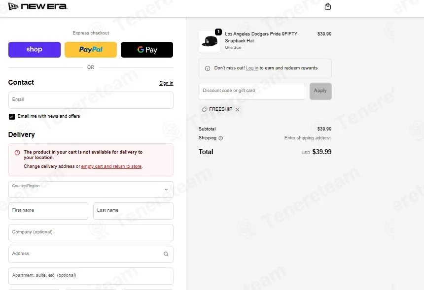 New Era coupon code: Sale off with Freeship. Tested and valid as 1 month ago.