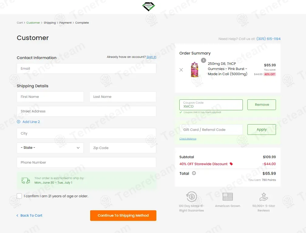 Diamond CBD coupon code: 40% off with xmcd. Tested and valid as 7 months ago.