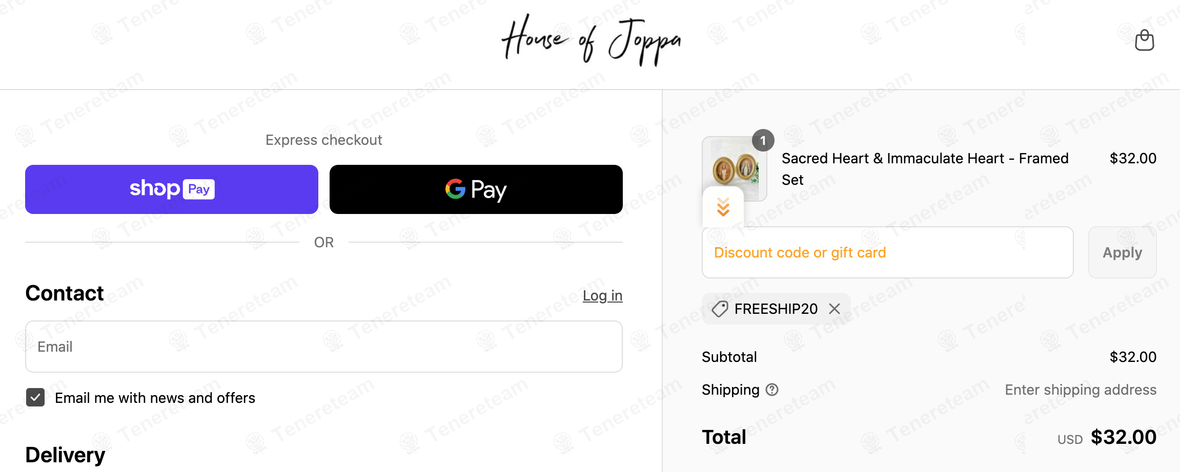 House of Joppa coupon code: Sale off with FREESHIP20. Tested and valid as 1 year ago.