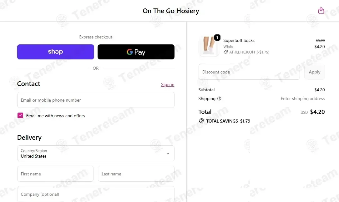 On The Go Hosiery coupon code: 30% off with ATHLETIC30OFF. Tested and valid as 1 month ago.