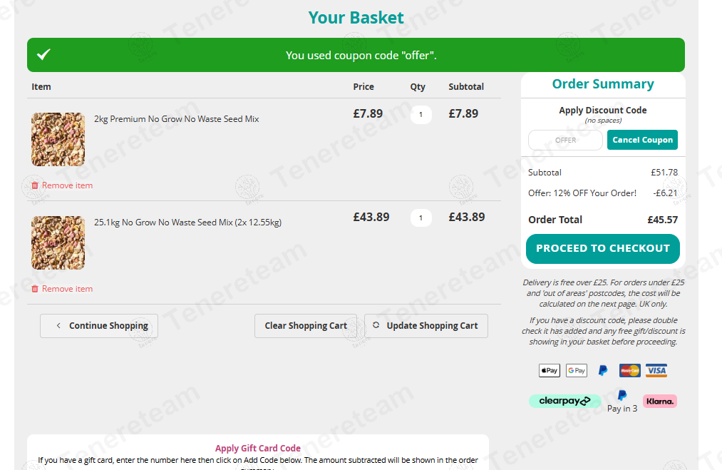 Love Garden Birds coupon code: 12% off with offer. Tested and valid as 1 year ago.