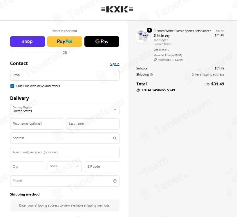Kxkshop coupon code: 10% off with PROMINENT. Tested and valid as 1 month ago.