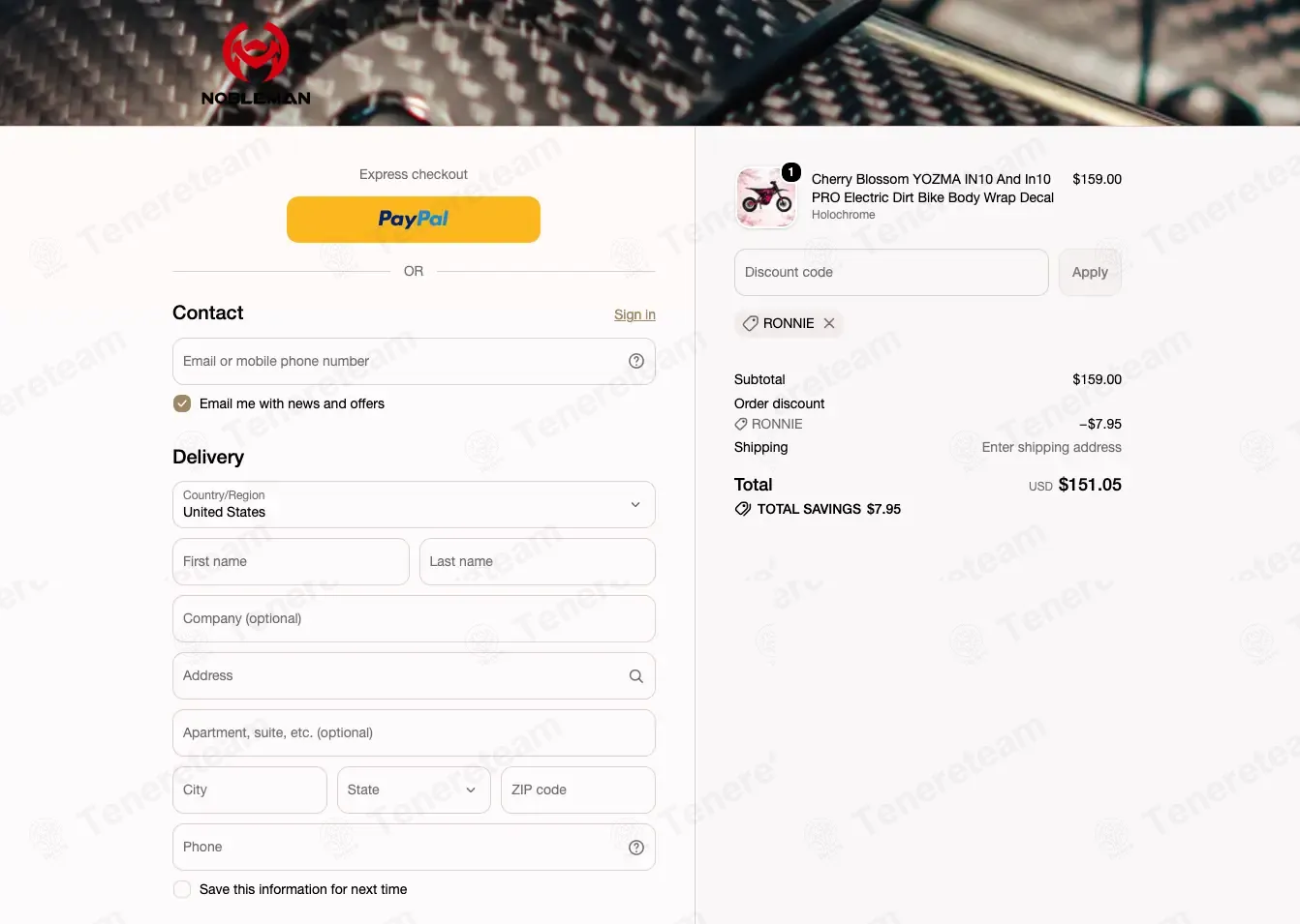 Nobleman Tech apply coupon code