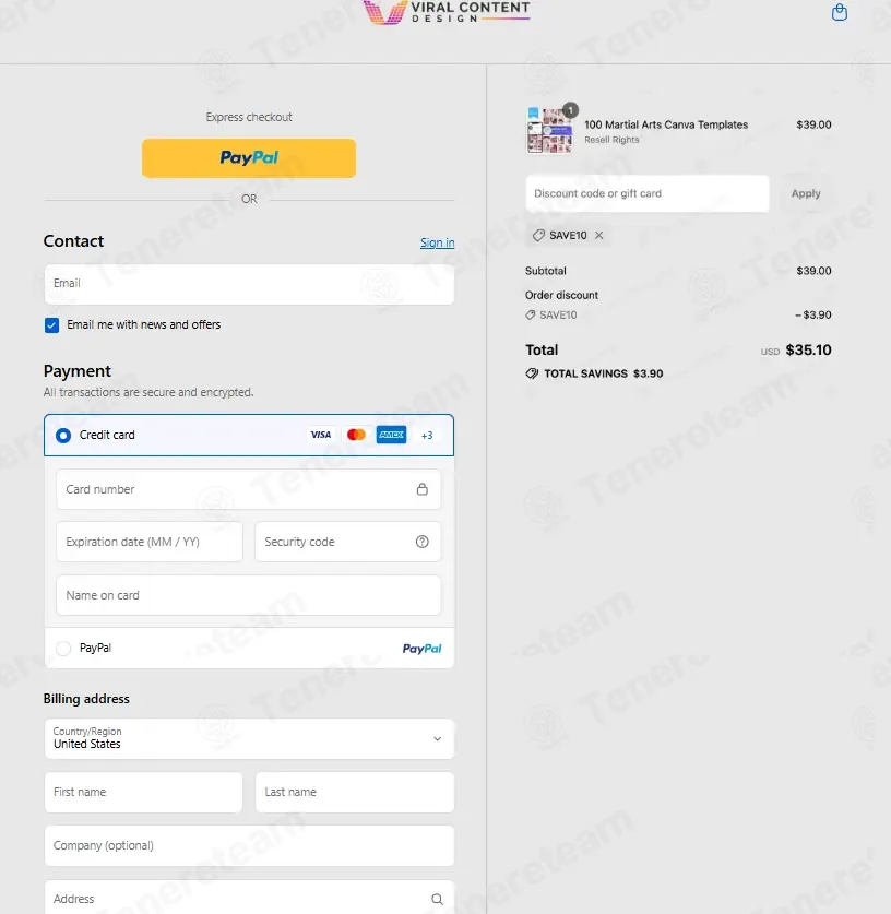 Viral Content Design coupon code: 10% off with SAVE10. Tested and valid as 2 months ago.