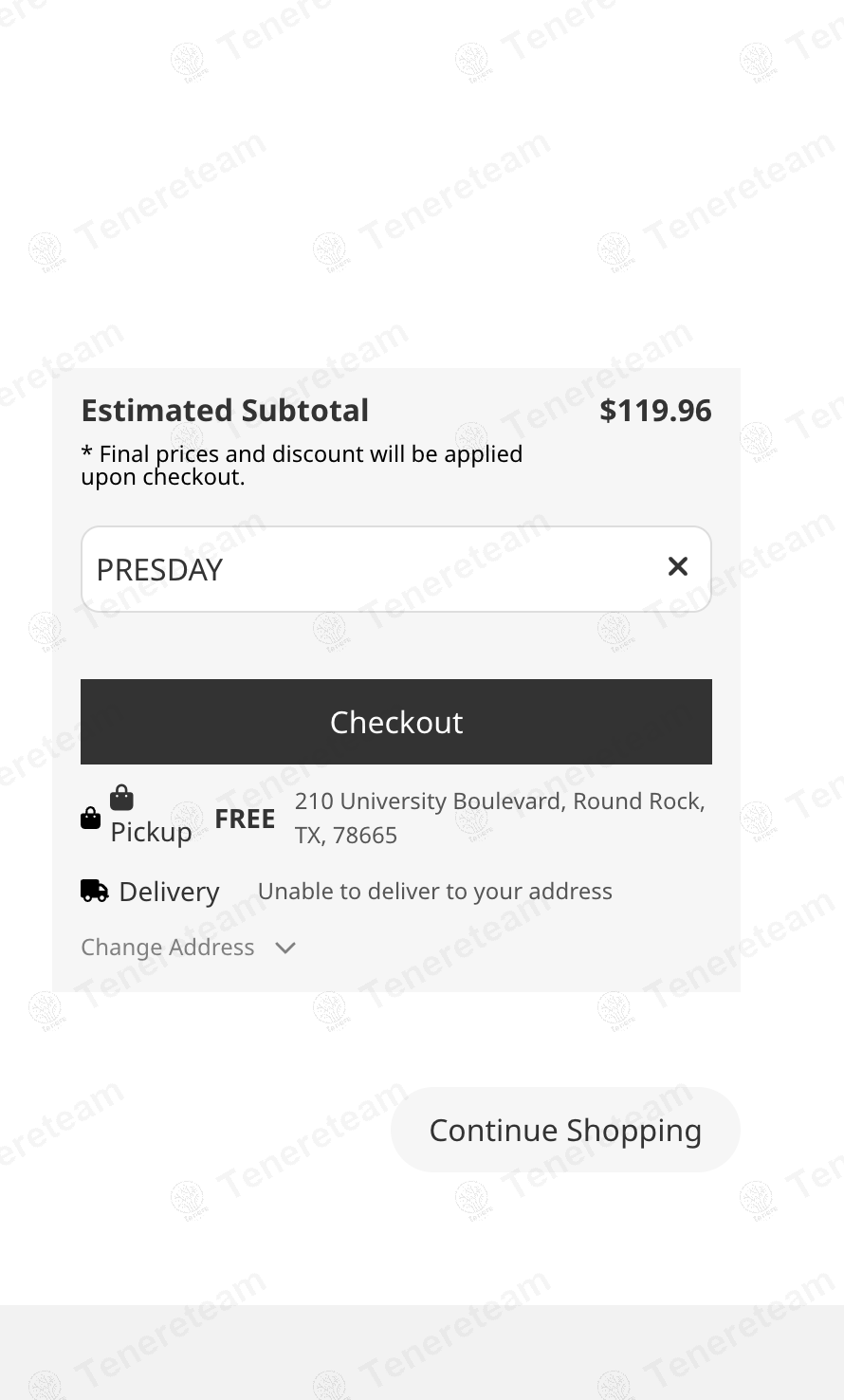 Twin Liquors coupon code: 10% off with PRESDAY. Tested and valid as 7 months ago.