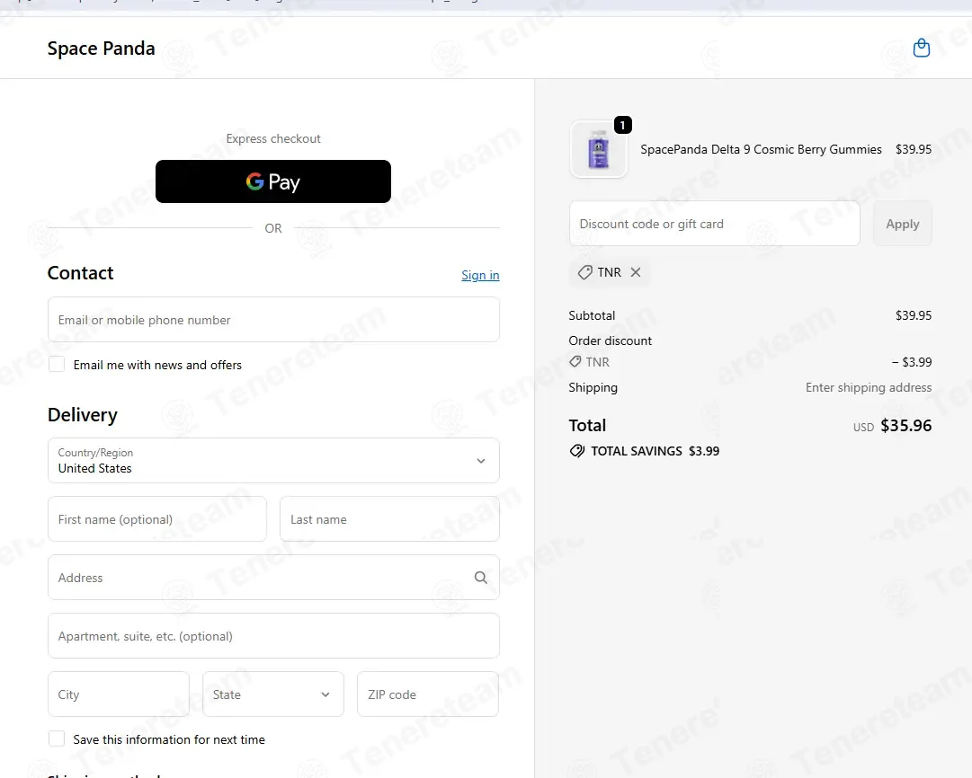 Space Panda coupon code: 10% off with TNR. Tested and valid as 1 month ago.