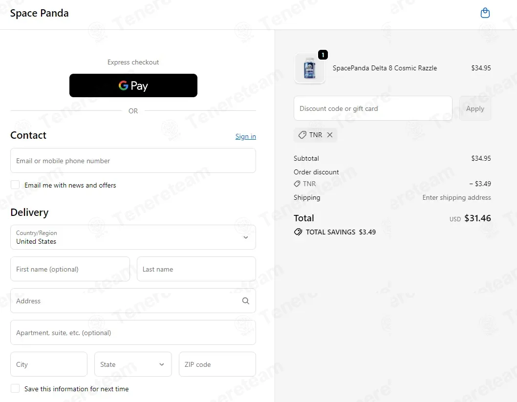 Space Panda coupon code: 10% off with TNR. Tested and valid as 1 month ago.